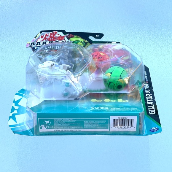 Bakugan Evolutions Starter Pack 3-Pack: Gillator Ultra, Wrath, Warrior - Picture 6 of 7